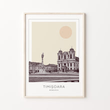 Timișoara Poster Print, Timișoara Travel Poster, Timișoara Minimalistic Wall Art, Timișoara, Romania 1868247410