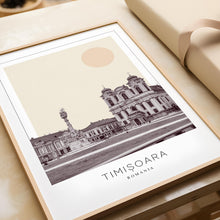 Timișoara Poster Print, Timișoara Travel Poster, Timișoara Minimalistic Wall Art, Timișoara, Romania 1868247410