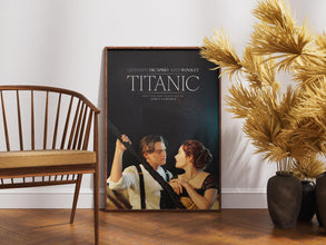 Titanic Poster, Printable Wall Art, Movie Lovers Gift, Film Print, James Cameron, Kate Winslet 1891113430