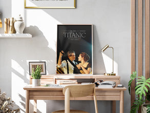 Titanic Poster, Printable Wall Art, Movie Lovers Gift, Film Print, James Cameron, Kate Winslet 1891113430