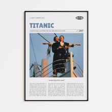 Titanic, James Cameron, Retro Movie Poster, Custom Movie Poster 4421170310
