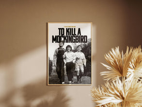 To Kill a Mockingbird Movie Poster, Print Poster, Wall Art, Retro Vintage Poster, Gift Idea, Harper Lee, Robert Mulligan, Gift for Him 1890199751