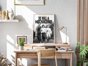 To Kill a Mockingbird Movie Poster, Print Poster, Wall Art, Retro Vintage Poster, Gift Idea, Harper Lee, Robert Mulligan, Gift for Him 1890199751