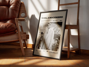 To Kill a Mockingbird Poster, Harper Lee Novel in Cinema To Kill a Mockingbird Film Print, Cult Movie Poster, Cinematic Wall Decor 1905308923