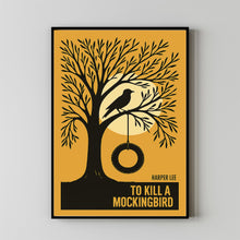 To Kill a Mockingbird Poster, Harper Lee, Classic Literature, Wall Art, Vintage Print