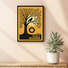To Kill a Mockingbird Poster, Harper Lee, Classic Literature, Wall Art, Vintage Print
