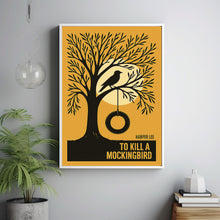 To Kill a Mockingbird Poster, Harper Lee, Classic Literature, Wall Art, Vintage Print
