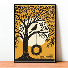 To Kill a Mockingbird Poster, Harper Lee, Classic Literature, Wall Art, Vintage Print, Book Art, Courtroom Drama,Gothic, Civil Rights 1838376915