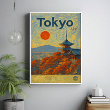 Tokyo Poster, Minimalist, Helvetica, Mid-Century Modern, Tokyo Travel Print, Tokyo Wall Art, Tokyo Japan Art, House Art, Japan Poster