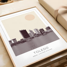 Toledo Poster Print, Toledo Travel Poster, Toledo Minimalistic Wall Art, Toledo, Ohio, United States 1868249470