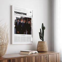 Tombstone, George P. Cosmatos, Retro Movie Poster, Custom Movie Poster Print 4421171555