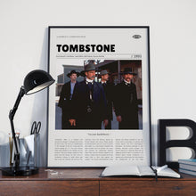 Tombstone, George P. Cosmatos, Retro Movie Poster, Custom Movie Poster Print 4421171555