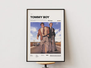 Tommy Boy Poster, 1995 Peter Segal Film Tommy Boy Print, Chris Farley Poster, David Spade Poster, Comedy Movie Wall Art Idea 4333923799
