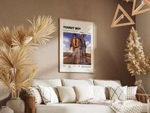 Tommy Boy Poster, 1995 Peter Segal Film Tommy Boy Print, Chris Farley Poster, David Spade Poster, Comedy Movie Wall Art Idea 4333923799
