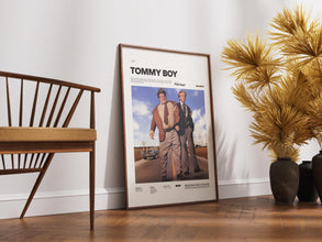 Tommy Boy Poster, 1995 Peter Segal Film Tommy Boy Print, Chris Farley Poster, David Spade Poster, Comedy Movie Wall Art Idea 4333923799