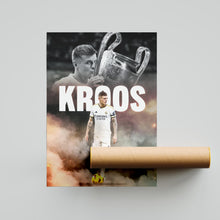 Toni Kroos Football Poster Real Madrid Football Art Print 4396434019