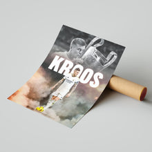 Toni Kroos Football Poster Real Madrid Football Art Print 4396434019