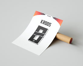 Toni Kroos Germany Jersey Art Soccer Poster Gift Sport Poster 1751746039