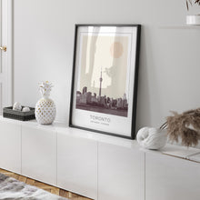 Toronto Poster Print, Toronto Travel Poster, Toronto Minimalistic Wall Art, Toronto, Ontario, Canada 1882437303