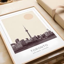 Toronto Poster Print, Toronto Travel Poster, Toronto Minimalistic Wall Art, Toronto, Ontario, Canada 1882437303