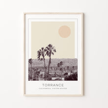 Torrance Poster Print, Torrance Travel Poster, Torrance Minimalistic Wall Art, Torrance, California, United States 1882436849