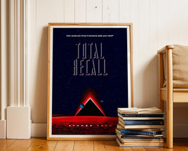 Total Recall Movie Poster 1990s Sci-Fi Film Art (Digital Download) 822448975