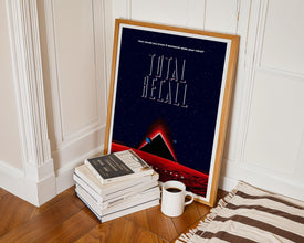 Total Recall Movie Poster 1990s Sci-Fi Film Art (Digital Download) 822448975