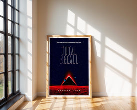 Total Recall Movie Poster 1990s Sci-Fi Film Art (Digital Download) 822448975