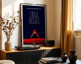 Total Recall Movie Poster 1990s Sci-Fi Film Art (Digital Download) 822448975