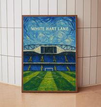 Tottenham Contemporary Football Poster, White Hart Lane Art Print