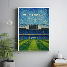 Tottenham Contemporary Football Poster, White Hart Lane Art Print