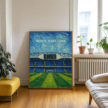 Tottenham Contemporary Football Poster, White Hart Lane Art Print