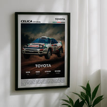 Toyota Celica GT-Four Rally Poster Castrol Livery WRC Car  4364861761