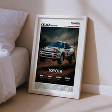 Toyota Celica GT-Four Rally Poster Castrol Livery WRC Car  4364861761