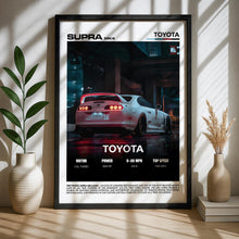 Toyota Supra MK4 Poster – JDM Icon Wall Art Print, 2JZ Turbo Supercar Poster for Garage, Office, or Living Room – Gift for Car Enthusiasts 4371065508