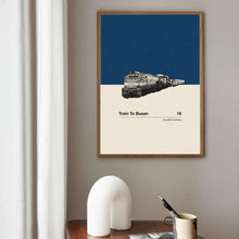 Train To Busan Inspire Poster   Car in Movie Poster  Mid Century Modern Poster  Minimalist Poster  Retro Art Print  Korean Movie 1590991219