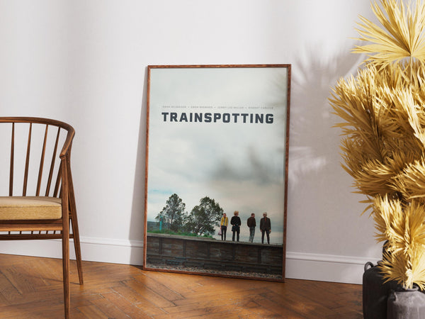 Trainspotting Poster, Retro Film, Movie Lovers Gift, Printable Wall Art, Danny Boyle, Ewan McGregor 1904921713