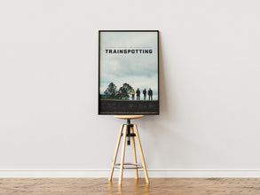 Trainspotting Poster, Retro Film, Movie Lovers Gift, Printable Wall Art, Danny Boyle, Ewan McGregor 1904921713