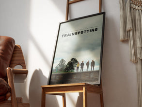 Trainspotting Poster, Retro Film, Movie Lovers Gift, Printable Wall Art, Danny Boyle, Ewan McGregor 1904921713