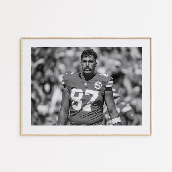 Travis Kelce Poster, Kansas City Chiefs Print, Super Bowl, NFL Superstar, Football Fan Gift, Sport Decor, Teen Room Decor, Photograph Prints 4320434452