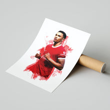 Trent Alexander-Arnold - 202324 - Home Kit - Football Poster - Football Print 1565584881