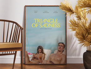 Triangle of Sadness Film Poster, Retro Wall Art (Physical or Digital) 1892562827