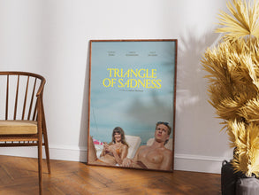 Triangle of Sadness Film Poster, Retro Wall Art (Physical or Digital) 1892562827