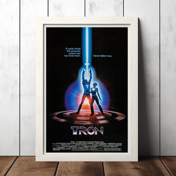 Tron 1982 Classic Vintage Movie Poster - Film Fan Collectibles - Retro Movie Poster - Home Decor - Wall Art 1554925046