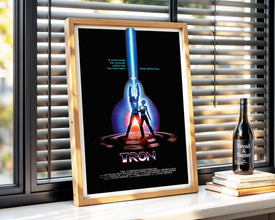 Tron Movie Poster 1982 Sci-Fi Film Art (Digital Download) 971257962