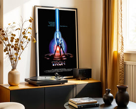 Tron Movie Poster 1982 Sci-Fi Film Art (Digital Download) 971257962