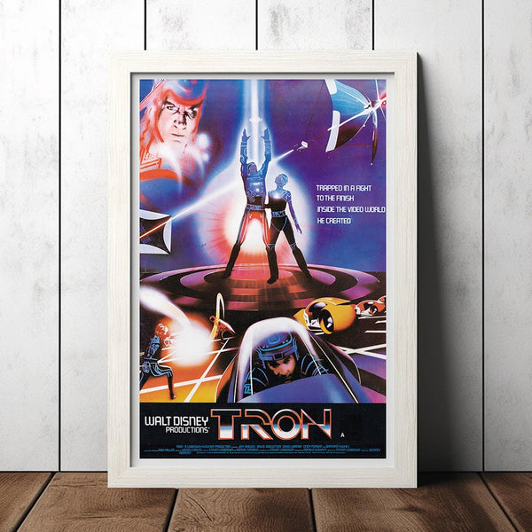 Tron (1982) Classic Movie Poster - Film Fan Collectibles - Vintage Movie Poster - Home Decor - Wall Art - Posters Gifts 1571681997