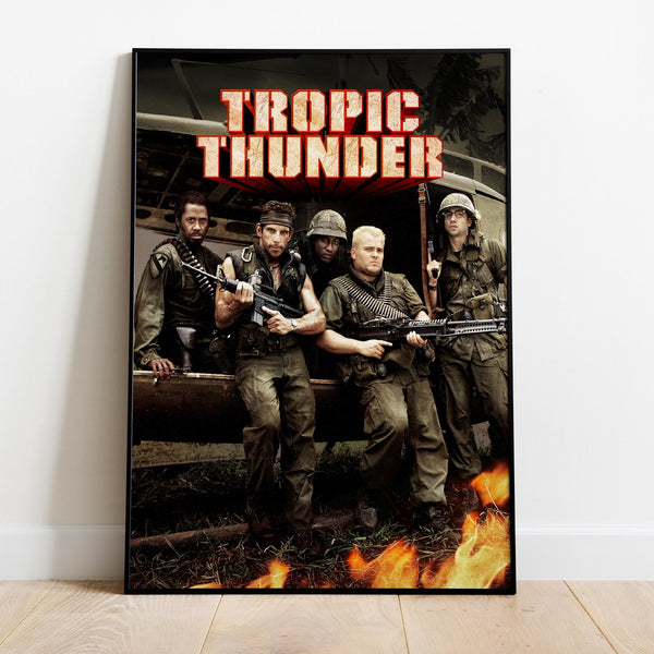 Tropic Thunder Poster, Movie Print, Wall Art, Gift for Film Fans 1906391853 - Copy (2)