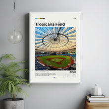 Tropicana Field Poster, Tampa Bay Rays Poster Print, MLB Stadium Poster, Baseball Fan Gift Print