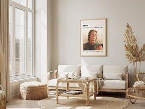 Troy Poster, Brad Pitt Poster, Wolfgang Petersen's Film Troy Print Poster, The Iliad by Homer on Cinema, Movie Wall Art Idea 4296829084